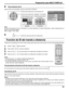 Page 3737
Preparación para MULTI DISPLAY
Función de ID del mando a distancia
Pulse dos veces para salir de Conﬁ guración.9
Puede poner la identiﬁ cación de control remoto cuando quiera utilizar este control remoto en una de varias pantallas diferentes.
1
2
3Cambie  a  a la derecha.
Pulse el botón  
 en el mando a distancia.
Pulse uno de 
 - ,  para obtener la conﬁ guración del dígito de la decena.
Pulse uno de 
 - ,  para obtener la conﬁ guración del dígito de la unidad. 4
Notas:
•  Los números en 2, 3 y 4...