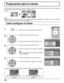 Page 3838
Divida una imagen de entrada en 3 partes y visualice una de ellas en la pantalla de plasma que está conﬁ gurada 
verticalmente. La imagen se ampliará 3 veces y girará 90 grados.
Preparación para el retrato
(Ejemplo)
Presione para mostrar la pantalla “Conﬁ guración”.
Presione para seleccionar “Conﬁ g. retrato”.
Presione para mostrar la pantalla “Conﬁ g. retrato”.
Presione para seleccionar “Conﬁ g. retrato”.
Presione para seleccionar “Encendido” o “Apagado”.
Nota:
Si pone Conﬁ g. retrato en Encendido,...