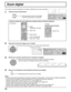 Page 221 
Salir
2 
Salir
2 
× 1× 2× 3× 4
INPUT MENU VOL
ENTER/
+/
-/
22
Zoom digital
Esto muestra una parte designada de la imagen visualizada que ha sido au\
mentada.
1Visualice la guía de operaciones.Pulse para tener acceso al zoom digital.
La guía de operaciones se visualizará.
Seleccione el área de la imagen que va a ampliar. Presione sobre la parte que va a ampliar para seleccionarla.
Retorno a la visualización normal (salida del modo del zoom digital)\
. Púlselo para salir del modo del zoom digital....