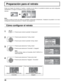 Page 482/2Configuración
MULTI DISPLAY
TEMPORIZADOR ajuste
Puesta de HORA ACTUAL
Instalación de pantallaHorizontal
Configuración MULTI PIPConfig. retrato
Apagado
Config. retrato
Franja oculta vídeo Apagado
1
Apagado
Sincronización de AI Zona ampliada
Ubicación 16:9
Config. retrato
Apagado
Config. retrato
Franja oculta vídeo Apagado
1
Apagado
Sincronización de AI Zona ampliada
Ubicación 16:9
Config. retrato
Divida una imagen de entrada en 3 partes y visualice una de ellas en la \
pantalla de plasma que está con
ﬁ...