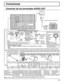Page 912
SERIAL 
PC    IN
AUDIO 
AUDIO OUT
R L 
SLOT1SLOT3 
P R /C R /R P B /C B /B Y/G AUDIO R L COMPONENT/RGB IN
SLOT2
RL
AUDIO OUT
9
Conexiones
Pase la banda de  ﬁ jación 
de cables suministrada a 
través de la presilla como 
se muestra en la ﬁ  gura. Para asegurar los cables conectados a los terminales, ponga la banda de \
 ﬁ jación de cables alrededor de los 
cables y luego pase el extremo de la banda que forma la punta a travé\
s del bloque de cierre, como se muestra 
en la ﬁ  gura.
Asegurándose de que...