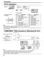 Page 1212
DVI-D connection
Connections
COMPONENT / RGB connection & RGB signal (R, G, B)
SLOT2
AUDIODVI-D IN
Mini-plug (M3) DVI-D
video cable 
(Within 5 m) PC with DVI-D 
video out
Pin No.    Signal Name  Pin No.    Signal Name 
1T.M.D.S. data 2-13T.M.D.S. data 3+
2T.M.D.S. data 2+14+5 V DC
3T.M.D.S. data 2/4 shielded15Ground 
4T.M.D.S. data 4-16Hot plug sense 
5T.M.D.S. data 4+17T.M.D.S. data 0-
6DDC clock18T.M.D.S. data 0+ 
7DDC data19T.M.D.S. data 0/5 shielded
820T.M.D.S. data 5-
9T.M.D.S. data 1-21T.M.D.S....