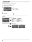 Page 42
Perﬁ les de imagen

Conmuta a la visualización del modo de “Modo de Imagen”.
1Siga los pasos 1–5 en el procedimiento anterior, 
.
2Seleccione “isf Mode”.
Lock1
Change password
MEMORY1
Off Off
MEMORY2
MEMORY12
Off
isf Mode2  ajuste
1  seleccione
3Especi ﬁ que “On” o “Off”.
4Salga del menú.
     
Al especificar “On” para isf Mode, la visualización del modo de\
 “Modo de Imagen, cambia como se indica a 
continuación.
Visualización del modo de “Modo de Imagen”.
25
0
5 6
0 Normal
Modo de Imagen
Contraste...