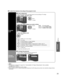 Page 2323
Advanced
 Lock
Program
lock
 To set a rating level“V-chip” technology enables restricted shows to lock according to TV ratings.
 Select “Mode” and set to “On”MenuOn
Off
Off
Off
OffProgram lockMode
MPAA
U.S.TV
C.E.L.R.
C.F.L.R.
 set
 select
 Select the rating category you wish to followMenuOn
Off
Off
Off
OffProgram lockMode
MPAA
U.S.TV
C.E.L.R.
C.F.L.R. next
 select MPAA:  U.S. movie ratings
U.S.TV:  U.S. TV program ratings
C.E.L.R.:  Canadian English ratings
C.F.L.R.:  Canadian French ratings
 Select...