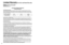 Page 727273
FAQs, etc.
 Customer Services Directory (for U.S.A. and Puerto Rico)
 Limited Warranty (for U.S.A. and Puerto Rico only)
Limited Warranty Coverage
If your product does not work properly because of a defect in materials \
or workmanship, Panasonic Consumer 
Electronics Company (referred to as “the warrantor”) will, for t\
he length of the period indicated on the chart below, 
which starts with the date of original purchase (“Limited Warranty period”), at its option either (a) repair your product...
