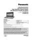 Page 1TQB2AA0547
Operating Instructions
Manual de instrucciones
High Definition Plasma Display
Alta definición Pantalla de plasma 
Model No.
Número de modeloTH-42PD12U
TH-50PD12U
English
Español
The illustration shown is an image.
Before connecting, operating or adjusting this product, please read thes\
e instructions completely.
Please keep this manual for future reference.
La ilustración mostrada es una imagen.
Antes de conectar, utilizar o ajustar este producto, lea completamente este manual de ins\...