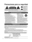 Page 524
Precauciones para su seguridad
ADVERTENCIA: Para reducir el riesgo de sufrir una descarga eléctrica, no retire 
la cubierta ni el panel posterior. En el interior no hay piezas que deba reparar el 
usuario. Solicite las reparaciones al personal de servicio calificado.
ADVERTENCIA
RIESGO DE DESCARGA 
ELÉTRICA NO ABRIR
El rayo con punta de flecha dentro 
de un triángulo equilátero tiene 
la finalidad de avisar al usuario 
de que hay piezas en el interior 
del producto que si las tocan las 
personas éstas...