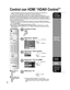 Page 6618
-
Ajuste
Otros ajustes
Acerca de
Restaurar
Otros ajustes 
Autoencendido 
 
Barra Iateral No
No
Para prog-out 
NoSí
Fijar
Fijar Ctrl con HDMI 
Apaga control 
Prende control 
Menú
Altavoces ext.
Imagen
Audio
Bloqueo
Ajuste Cronόmetro
 Seleccione
 Siguiente
Control con HDMI “HDAVI Control”
*  Control simultáneo de todos los componentes de Panasonic equipados con 
“HDAVI Control” utilizando un botón de un mando a distancia.
Los productos de audio-vídeo de Panasonic más recientes equipados con 
conexiones...