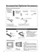 Page 66
Accessories/Optional Accessory
1
Open
Hook
2
Note the correct polarity
(+ or -).Close
Caution
Accessories
Check you have all the items shown.
Remote Control
Transmitter
•N2QAYB000103
Cable clamper (2)Batteries for the
Remote Control
Transmitter 
(2)
•AA Battery
AC cordAntenna Adapter
•F-Type for 5C-2V
Pedestal
•TBL2AX00141How to assemble (p.7)
Installing the remote’s batteries
Product Registration Card (U.S.A.)
Customer Care Plan Card (U.S.A.) Operating Instructions
Quick Setup Guide 
(For viewing HD...