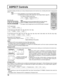 Page 18INPUT MENUENTER/+/VOL-/
18
ASPECT Controls
The Plasma Display will allow you to enjoy viewing the picture at its ma\
ximum size, including wide screen cinema format 
picture.
Press repeatedly to move through the aspect options:
For details about the aspect mode, please see “List of Aspect Modes” (page 45). 
Panasonic AUTO
The display will automatically become enlarged (depending on the pictur\
e source), allowing you to view the picture at its maximum size.
Panasonic AUTO41 6
39Notes:
• Panasonic AUTO...