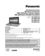 Page 1TQB2AA0549
Operating Instructions
Manual de instrucciones
High Definition Plasma Display
Alta definición Pantalla de plasma 
Model No.
No. de ModeloTH-42PH12U
TH-50PH12U
TH-42PH12L
TH-50PH12L
English
Español
The illustration shown is an image.
Before connecting, operating or adjusting this product, please read thes\
e instructions completely.
Please keep this manual for future reference.
La ilustración mostrada es una imagen.
Antes de conectar, utilizar o ajustar este producto, lea completamente este...
