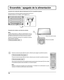 Page 15INPUT MENUENTER/+/
VOL-/
14
Sensor de control remoto
Piloto de encendido
Encendido / apagado de la alimentación
Conexión de la clavija del cable de alimentación de CA a la pantalla de plasma.
Fije  ﬁ rmemente la clavija del cable de alimentación de CA en la 
pantalla de plasma con el  ﬁ jador. (vea la página 8, 9) 
Conexión de la clavija a una toma de corriente.
Nota: 
Cuando desconecte el cable de alimentación de CA, 
asegúrese absolutamente de desconectar primero la clavija 
del cable de alimentación...