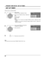 Page 2828
PRESENT TIME SETUP / SET UP TIMER
SET UP TIMER
Press to select 
POWER ON TIME / POWER OFF TIME.
Press to set up POWER ON TIME / POWER OFF 
TIME.  button: Forward
  button: Back
Notes:
• Pressing “   ” or “  ” button once changes POWER ON TIME / POWER OFF TIME 
1minute.
• Pressing “   ” or “  ” button continuously changes POWER ON TIME / POWER OFF 
TIME by 15 minutes.
 
Press to select POWER ON FUNCTION 
/ POWER OFF FUNCTION. 
Press to select ON.
Press twice to exit from SET UP.
Note: 
Timer function...