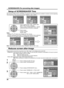 Page 3030
Setup of SCREENSAVER Time
After selecting TIME OF DAY or INTERVAL, the relevant Time Setup will become available for selection and the Operating 
Time may be set. (Time cannot be set when “MODE” is “ON” or “OFF”.)Press to select START TIME / FINISH TIME
(When TIME OF DAY is selected).
Press to select SHOW DURATION / SAVER 
DURATION (When INTERVAL is selected).
Press to setup.
   button: Forward  button: Back
Note: Timer function will not work unless “PRESENT TIME OF DAY” is set. Notes:
 • Pressing “ ”...