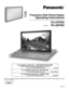 Page 1Progressive Wide Plasma Display
Operating Instructions
TH-37PW5
TH-42PW5
Model No.
R - STANDBY
G   POWER ONI
N
P
U
T—
  
 V
O
L
   
  
 +P
O
W
E
R
 
 
 
 
 
/
PLASMA DISPLAY
Before connecting, operating or adjusting this product, please read these instructions completely. Please keep this manual
for future reference.
English
TQBC0396
®
For assistance, please call : 1-888-VIEW-PTV(843-9788)
or send e-mail to : consumerproducts@panasonic.com
          or visit us at www.panasonic.com...