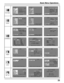 Page 2525
Basic Menu Operations
PICTURE
AUDIO
CHANNELS
TIMER
LOCK
SET UP
PICTURE
PIC  MODE
COLOR
TINT
BRIGHTNESS
PICTURE
SHARPNESS
NORMAL
OTHER  ADJ.VIVID
 :
 EXIT
 :
 SUB  MENU  
SET
PICTURE
PIC  MODE
COLOR
TINT
BRIGHTNESS
PICTURE
SHARPNESS
NORMAL
OTHER  ADJ.
PRESS  ACTION  FOR  MAIN  MENUPRESS    TO  ENTERPICTURE
OTHER  ADJ.NORMAL
ON
OFF
ON
SD
SPLIT COLOR  TEMP
NATURAL  COLOR 
VIDEO  NR
3D  Y/C  FILTER
COLOR  MATRIX  
FREEZE
PRESS ACTION  FOR  MAIN  MENU
MODE
BASS
TREBLE
BALANCE
NORMAL
OTHER  ADJ.STEREO  SAP...