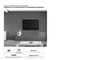 Page 2
2
3
Viewing
Advanced
FAQs, etc.
Quick Start Guide

Contents

SDHC Logo is a trademark.
GalleryPlayer and the 
GalleryPlayer Logo are 
trademarks of GalleryPlayer, Inc.
EZ Sync™
EZ Sync™ is a trademark of Matsushita Electric Industrial Co., Ltd.

HDMI, the HDMI logo and High-Definition Multimedia Interface are  trademarks or registered trademarks of HDMI Licensing LLC.
HDAVI Control™
HDAVI Control™ is a trademark of Matsushita Electric Industrial Co., Ltd\
.
Manufactured under license from Dolby...