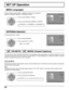 Page 2424
SET UP Operation
MENU Languages
In SET UP Menu, select IDIOMA / LANGUE to change menu language to
ENGLISH, ESPAÑOL (Spanish) or FRANÇAIS (French).
ACTIONCH
CH VOL VOL
Press to select IDIOMA / LANGUE.
ENGLISH
Press to select ENGLISH, SPANISH or FRENCH.
ANT1 ANT2
ANTENNA Selection
To select either ANT1 or ANT2.
Press to select ANT1 or ANT2.
ACTIONCH
CH VOL VOL
Press to select ANTENNA.
  cc   ON MUTE    cc   MODE (Closed Captions)
This receiver has a built in decoder that provides a visual depiction of...