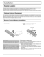 Page 99
     Precaution on battery use
Incorrect installation can cause battery leakage and corrosion that
will damage the remote control transmitter.
Observe the following precautions:
1. Batteries should always be replaced as a pair. Always use new
batteries when replacing the old set.
2. Do not combine a used battery with a new one.
3. Do not mix battery types (example: “Zinc Carbon” with “Alkaline”).
4. Do not attempt to charge, short-circuit, disassemble, heat or burn
used batteries.
5. Battery...