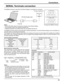 Page 1111
Signal level RS-232C compliant
Synchronization method Asynchronous
Baud rate 9600 bps
Parity None
Character length 8 bits
Stop bit 1 bit
Flow control -RS-232C Conversion cableD-sub 9-pin femaleDetails
2R X D
3T X D
5GND
4 • 6Non use
7
8Shorted
1 • 9NC
Command ParameterControl details
PON None Power ON
POF None Power OFF
AVL ** Volume 00 - 63
AMT0 Audio MUTE OFF
1 Audio MUTE ON
IMS None
SL1
SL2
SL3
PC1
SL1A
SL1B
SL2A
SL2BInput select (toggle)
Slot1 input
Slot2 input
Slot3 input∗
PC input
Slot1 input...