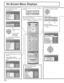 Page 1616
Normal Viewing PICTURESETUP
SOUNDPOS. /SIZE
On-Screen Menu Displays
The MENU button on the unit can also be 
pressed.
Each time the MENU button is pressed, the 
menu screen will switch.
0
0
0
0
0
0
2.2 W/B LOW B BLACK EXTENSION
W/B HIGH B
W/B LOW R
AGC GAMMA INPUT LEVEL
W/B HIGH R
ADVANCED SETTINGS
NORMALNORMALIZE
OFF
To PICTURE adjust menu
(see page 23)
To ADVANCED SETTINGS
(see page 23, 24)Press to select 
“ON”.
Press to enter 
ADVANCED 
SETTINGS.
1/2
PC
OFF
STANDBY SAVE
OFF
POWER MANAGEMENTOFF
AUTO...