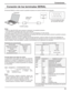 Page 6111
Conexiones
Conexión de los terminales SERIAL
Notas:
•  Utilice el cable RS-232C para conectar el ordenador a la pantalla de plasma.
•  Los ordenadores mostrados sólo sirven como ejemplo.
•  El equipo y los cables adicionales mostrados no son suministrados con este aparato.
El terminal SERIAL cumple con la especiﬁ cación de interface RS-232C para que pueda controlar la pantalla de plasma
mediante un ordenador conectado en este terminal.
El ordenador requiere el uso de un software que permita transmitir...