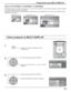 Page 8535
Preparación para MULTI DISPLAY
(Para la TH-37PH9UK, TH-42PH9UK, TH-50PH9UK)
Alineando pantallas de plasma en grupos de 4, 9 ó 16 como se muestra en la ilustración de abajo se puede visualizar 
una imagen ampliada en todas las pantallas.
Para este modo de operación, cada pantalla de plasma tiene que ser preparada con un número de visualización para
determinar su ubicación.
Pulse para visualizar la pantalla de menú
Conﬁ guración.
Pulse para seleccionar MULTI DISPLAY.
Pulse para seleccionar el menú...