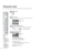 Page 262627
Advanced Channel Lock 
Lock
Mode
ChannelCH
Channel lock 
CH 1 
CH 2 3 - 0
Lock
Mode
Channel
Program
Change passwordCH
On
Program lock 
MPAA 
U.S.TV
C.E.L.R.
C.F.L.R. 
Monitor out
Off
Program lock
MPAA
U.S.TV
C.E.L.R.
C.F.L.R.
Monitor out
-
Menu
Picture
AudioLockSetupMemory cardTimer
Enter password.
----Lock
Mode
Channel
Program
Change password Off
 next select
Block
program Channel
Lock
 Select channel to lock
 select
“CH1-7” select
channel
vTo set rating level“V-chip” technology enables restricted...