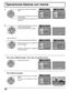 Page 2222
Operaciones básicas con menús
1
ACTIONCH
CH VOL VOL
Presione para visualizar la pantalla de
menú.
Presione para seleccionar el icono de
menú deseado.
Presione para entrar en campo del menú
secundario.
2Presione para seleccionar la función de
menú secundario deseada.
Presione para seleccionar o ajustar.
ACTIONCH
CH VOL VOL
Presione para seleccionar OTROS AJ.
Presione para entrar en el campo del
menú secundario.
ACTIONCH
CH VOL VOL
Prosiga con la selección y el ajuste del
menú de opciones.
[para OTROS...