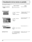 Page 2222
Visualización de los menús en pantalla
Varios menús permiten configurar la imagen, el sonido y otras funciones para que pueda disfrutar de una visualización que 
mejor se adapte a sus preferencias.
Mando a distanciaUnidad
1Muestre la pantalla de 
menús.MENU
    Presione el botón Menú.Presione el botón MENÚ.
2Seleccione el menú.
M a i n   M e n u
I m a g e n   M e n uS o n i d o   M e n u
C o n f i g u r a c i o n   M e n u1   Presione  los  botones  CANAL  para 
seleccionar el menú.
2 Presione el...