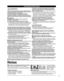 Page 55
Notas
Las piezas pequeñas pueden presentar un peligro de asfixia si 
se tragan por accidente. Guarde las piezas pequeñas donde no 
puedan alcanzarlas los niños pequeños.
Tire las piezas pequeñas y otros objetos que no sean 
necesarios, incluyendo los materiales de embalaje y las 
bolsas/hojas de plástico, para impedir que los niños pequeños 
jueguen con ellas corriendo el riesgo de que puedan asfixiarse.
 InstalaciónNo instale la televisor de plasma sobre superficies 
inclinadas ó poco estables
  La...