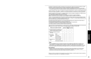 Page 292829
Funciones 
avanzadas
 VIERA Link
TM
 “HDAVI Control
TM
”
VIERA Link
TM
 “HDAVI Control
TM
”
  Control simultáneo de todos los componentes de Panasonic equipados co\
n “HDAVI
Control” utilizando un botón de un mando a distancia.
VIERA Link
TM es un nuevo nombre para EZ SyncTM.
Disfrute de la interoperabilidad HDMI adicional con los productos Panaso\
nic que tienen la 
función VIERA Link “HDAVI Control”. Este televisor soporta la función “HDAVI Control 3”.
Las conexiones a algunos equipos (grabadora...