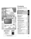 Page 33
Viewing
Advanced
FAQs, etc.
Quick Start Guide
HDAVI Control™HDAVI Control™ is a trademark of 
Matsushita Electric Industrial Co., Ltd.
EZ Sync™
EZ Sync™ is a trademark of 
Matsushita Electric Industrial  Co., Ltd.
Manufactured under license from Dolby Laboratories.DOLBY and the double-D symbol are trademarks of Dolby Laboratories.
 Watching TV  ··················\
··················\
··········· 16
  Viewing from SD Card ··················\
············· 18
  Watching Videos and DVDs...