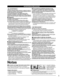 Page 55
Notas
Las piezas pequeñas pueden presentar un peligro de asfixia si 
se tragan por accidente. Guarde las piezas pequeñas donde no 
puedan alcanzarlas los niños pequeños.
Tire las piezas pequeñas y otros objetos que no sean 
necesarios, incluyendo los materiales de embalaje y las 
bolsas/hojas de plástico, para impedir que los niños pequeños 
jueguen con ellas corriendo el riesgo de que puedan asfixiarse.
 InstalaciónNo instale la televisor de plasma sobre superficies 
inclinadas ó poco estables
  La...