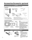 Page 66
Accesorios/Accesorio opcional
Accesorios
Compruebe que ha recibido todos los elementos que se indican.
Transmisor de 
mando a distancia
 N2QAYB000217
Sujetador de cable 
Pilas para el transmisor
de mando a distancia (2)
 Pila AA
Cable de CA Pedestal
 TBLX0080
(TH-58PZ850U)
Tarjeta del cliente (para EE. UU.)
Tarjeta para el plan de asistencia al cliente (para EE. UU.)
Manual de instrucciones
Guía de configuración rápida
(Para ver programas de HD)
Accesorios
Paño de limpieza
Especificaciones del terminal...