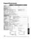 Page 5959
Preguntas 
frecuentes, etc.
 Especificaciones
 Información técnica  
 Cuidados y limpieza
TH-58PZ850U TH-65PZ850U
Alimentación AC 120 V, 60 Hz
ConsumoMáximo742 W 792 W
Condición de espera  0,2 W 0,2 W
Panel de pantalla 
de plasmaMétodo de 
accionamientoTipo de CA
Relación de aspecto 16:9
Tamaño de pantalla 
visible
(An. × Al. × Diagonal)
(Número de píxeles) Clase 58” (58,0 pulgadas medidas 
diagonalmente)
Clase 65” (64,7 pulgadas medidas 
diagonalmente)
50,5 ” × 28,4 ” × 58,0 ”
(1.284 mm × 723 mm ×...