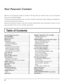 Page 44
Table of Contents Dear Panasonic Customer
Welcome to the Panasonic family of customers. We hope that you will have many years of enjoyment 
from your new Plasma Display.
To obtain maximum benefit from your set, please read these Instructions before making any adjustments, 
and retain them for future reference.
Retain your purchase receipt as well, and record the model number and serial number of your set in the 
space provided on the rear cover of these instructions.
Important Safety Instructions...