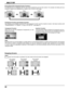 Page 2020
MULTI PIPMULTI PIP
Swapping Screens
 Each time this button is pressed, the main screen and sub screen are swa\
pped.
Two screens
(P AND  P)
Main screen Sub screen
Two screens(P OUT P) Two screens
(P IN P)
During Blend PIP (Composite Screen Function) :
A composite picture is displayed with the sub screen positioned over the \
main screen. For example, text data such as a 
computer image can be displayed as a caption over a movie or still image\
.
One screen FULLP IN P
Transparent Function and Insertion...