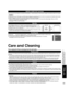 Page 4343
FAQs, etc.
 Care and Cleaning
 Technical Information
Care and Cleaning
First, unplug the Power cord plug from the wall outlet.
Display panel
The front of the display panel has been specially treated. Wipe the pane\
l surface gently using only a cleaning cloth or a soft, lint-
free cloth.
 If the surface is particularly dirty, soak a soft, lint-free cloth in diluted mild liquid dish soap (1 part\
 mild liquid dish soap diluted by 100 times the amount of water) and then wring the cloth to remove ex\...