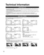 Page 4040
Technical Information
Closed Caption (CC)
 For viewing the CC of digital broadcasting, set the aspect to FULL (If viewing with H-FILL, JUST, ZOOM or 4:3; 
characters might be cut off).  
 The CC can be displayed on the TV if the receiver (such as a set-top box or satellite receiver) has the CC set On 
using the Component or HDMI connection to the TV.  
 If the CC is set to On on both the receiver and TV when the signal is 480i (except for the HDMI connection), the CC 
may overlap on the TV.
 If a...