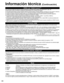 Page 4444
Información técnica (Continuación)
VIERA Link “HDAVI ControlTM”  
Las conexiones HDMI para algunos equipos Panasonic le permiten hacer int\
erfaz automáticamente. (pág. 28) Esta función puede no funcionar normalmente dependiendo de la condici\
ón del equipo. 
 Con esta función activada, aunque el televisor esté en el modo de \
espera, el equipo podrá ser controlado por otros mandos a distancia. Cuando empieza la reproducción puede que no se disponga de imagen ni \
sonido durante los primeros segundos....