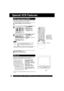 Page 2626For assistance, please call : 1-800-211-PANA(7262) or send e-mail to : consumerproducts@panasonic.com26For assistance, please call : 1-800-211-PANA(7262) or send e-mail to : consumerproducts@panasonic.com
1) Press     to select 
WEAK SIGNAL 
DISPLAY .
2) Press 
   to set “ON” or 
“OFF.”
1) Press       
 to 
select “CH.”
2) Press ACTION to 
display SET UP 
CHANNEL screen.
When “ON” is selected, the picture is displayed even when 
a broadcast signal is weak or non-existent.
ANTENNA  :   CABLE
AUTO...