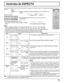 Page 1919
Controles de ASPECTO
La pantalla de plasma le permite disfrutar viendo la imagen en su tamaño máximo, incluyendo las imágenes en el formato 
de cine.
Presione repetidamente para desplazarse por las opciones de 
aspecto:
Notas:
•  Para la entrada de señales PC, el modo cambia entre “4:3”, “Zoom” y “16:9” solamente.
•  Para una entrada de señal de 1125 (1080) / 60i · 50i · 60p · 50p · 24p · 25p · 30p · 24sF, 
  1250 (1080) / 50i, 750 (720) / 60p · 50p, el modo se ajusta en “16:9”, y no es posible...