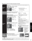 Page 3939
Advanced
 Lock
Channel lock
Mode
Channel 1
Channel 2
Channel 3
Custom
3
4
-
Program lock
Monitor out
U.S.TV
On
Off
Off
C.E.L.R.
C.F.L.R.
Off
Off
ModeOn
MPAA
Program lock
Monitor out
U.S.TV
Off
Off
Off
C.E.L.R.
C.F.L.R.
Off
Off
ModeOn
MPAA
Change password
Enter new password.
0
9
- ----
LockMode
Channel
Game
Program
Off
Off
Off
Off
Change password
■ To change the password
 In , select “Change password” and press OK
 Input the new 4-digit password twice
■ To select the channel or the rating of the...