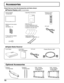 Page 1010
CH
VOL
CHVOLOK
TV/VIDEOCBL
1234567809PIP MIN
REWPIP MAX
FF
PIPMOVEFREEZE
TV/VCR
SPLITSWAPSEARCHOPEN/CLOSESPLIT CH
DVD/VCR CH
TV
MENU
PLAY
PROG
EXIT
VCRDVDDBSRCVRLIGHTA -ANTENNA - B
SAPAUXASPECTMUTERECALLBBE
STOPPAU S EREC
D
IG
IT
AL M
E
DIA R
EC
EIVER
    
TU
-P
T
70
0US
D
 C
AR
D
POWER
Accessories
Check that you have the Accessories and items shown
•Operating Instructions • Remote control
EUR7627Z40
•Warranty card
•Product Registration card
•Customer Services Directory
•Customer care plan card•AC...