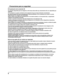 Page 88
Precauciones para su seguridad
 Visualización del contenido 3D
El contenido disponible para las imágenes en 3D incluye discos Blu-ra\
y, transmisiones 3D, etc. disponibles por 
separado.
Si va a preparar su propio contenido en 3D, asegúrese de que se haya \
producido correctamente.
No utilice las gafas 3D si tiene antecedentes de hipersensibilidad a la \
luz, problemas de corazón o ha sido 
diagnosticado con cualquier otra enfermedad.
Deje de utilizar de las gafas 3D inmediatamente, si se siente...