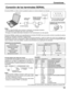 Page 1111
Formato básico para datos de control
La transmisión de los datos de control del ordenador
empieza con la señal STX seguida por el comando, los
parámetros y por último una señal ETX en ese orden. Si
no hay parámetros, la señal de parámetro no necesita ser
transmitida.
Notas:
•Si se transmiten múltiples comandos, espere que venga
la respuesta para el primer comando, de la unidad, antes
de enviar el siguiente comando.
•Si se envía un comando incorrecto por error, esta unidad
enviará un comando “ER401” al...