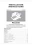 Page 1Ventilating Fan
SpecificationsDimensions
Description
12 11-12
13-14
14 6-84
4-54 32
2
Table of Contents
Supplied Accessories
Unpacking
General Safety Information
I
Installation( Wooden Header )
10III( -Joist Mounting )I
10-11Installation
( Between Joist Mounting )
Installation( In Existing Construction )VI
Installation( Joist Mounting- )I
Installation
Maintenance
Practical Guide to Installation
14Product Service
FV-08VKL1
8-9II( Joist Mounting- )II Installation
IV
V
READ AND SAVE THESE INSTRUCTIONS.R...