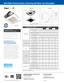 Page 2WhisperValue DC 4" Oval DuctFV-0510VS1
Characteristics  
(HVI tested data   for 0.1" S.P.) Static Pressure in inches w.g.
0.10.25 0.10.25 0.10.25
Air Volume (CFM) 100100 80815053
Noise (sones) 0.91.30.40.8