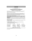 Page 49- 49 -
Panasonic Canada Inc.
5770 Ambler Drive, Mississauga, Ontario L4W 2T3
Certificat de garantie pour les aspirateurs
Panasonic de la série Platinum
Panasonic Canada Inc. garantit cet appareil contre tout vice de fabrication et accepte, le cas échéant, de remédier à
toute défectuosité pendant la période indiquée ci-dessous et commençant à partir de la date dachat original.
Aspirateurs -  Deux (2) an, pièces et main-doeuvre
Cette garantie nest valide que pour les appareils achetés au Canada et ne...